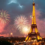 new year eve in France in alps, Paris