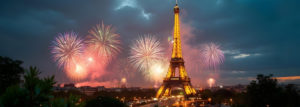 new year eve in France in alps, Paris