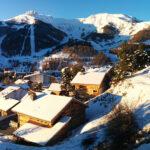 ski resorts and villas in alps