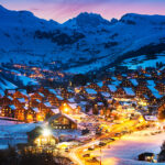 christmas in alps - luxurious stay in france