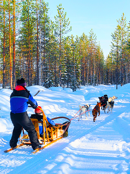 section "Luxury experience in Courchevel 1850"