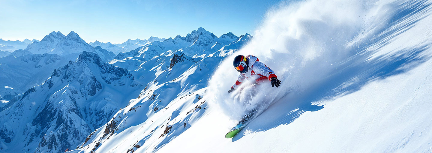 Skiing and Snowboarding in Courchevel