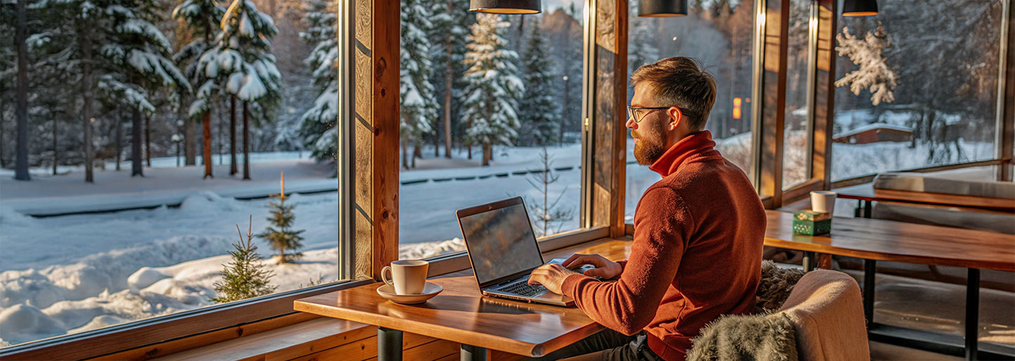 Working Remotely from a Mountain